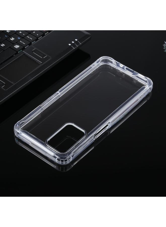 S-TOP Case For OPPO A54 4G Four-corner Shockproof Transparent TPU + PC Protective Case - Image 3