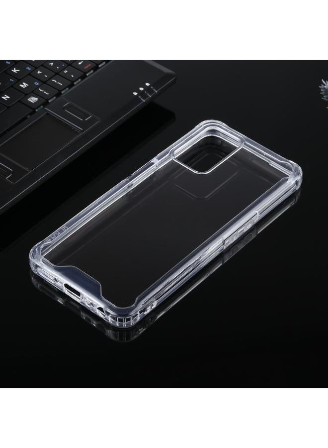 S-TOP Case For OPPO A54 4G Four-corner Shockproof Transparent TPU + PC Protective Case - Image 2