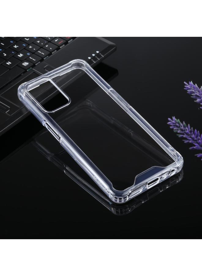 S-TOP Case For OPPO A54 4G Four-corner Shockproof Transparent TPU + PC Protective Case - Image 1