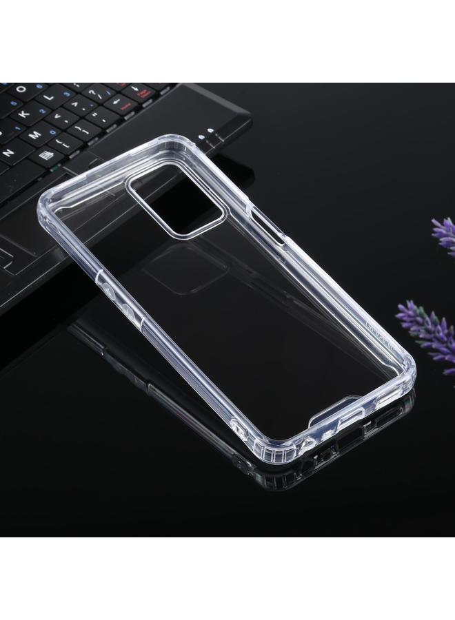 S-TOP Case For OPPO A54 4G Four-corner Shockproof Transparent TPU + PC Protective Case - Image 4
