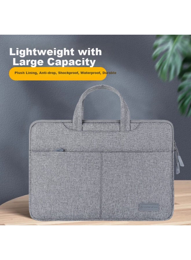 Brinch Laptop Bag, 14/15 Inch, Slim And Spacious, Suitable For Xiaomi And Huawei, Business Handheld Computer Bag - Image 1