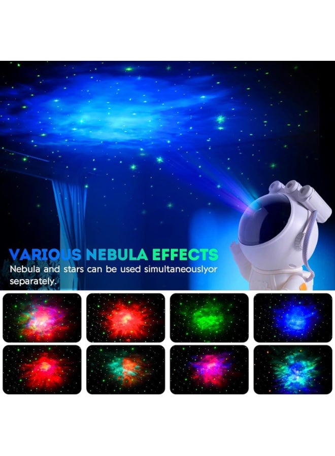 MUNTAQI Astronaut Galaxy Star Projector Night Light – Nebula Ceiling Projector with Remote Control & Timer, Space Astronaut Light for Kids Bedroom, Home, Gaming, Sleep & Party Decor - Image 2