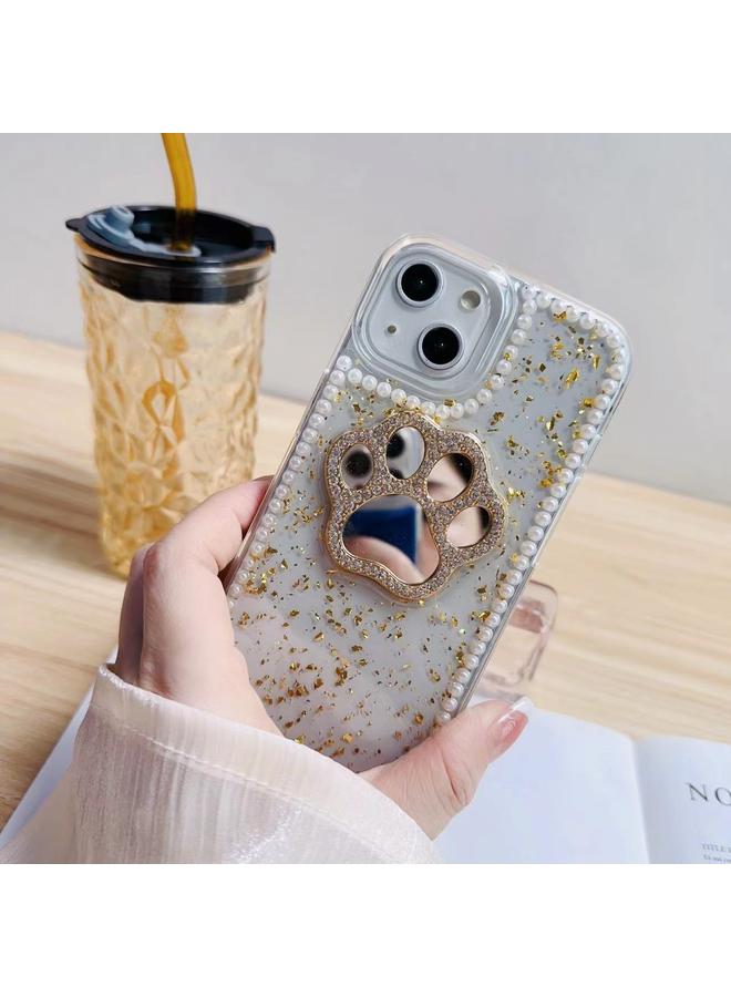 اس-توب جراب لهاتف iPhone 15 Pro Max من مادة TPU بتصميم مخلب القطة المرآة - Image 4