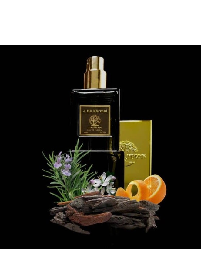 JADWAR - JD Formal perfume: This perfume is characterized by its perfect balance between freshness and tenderness. 70 ml. - Image 1