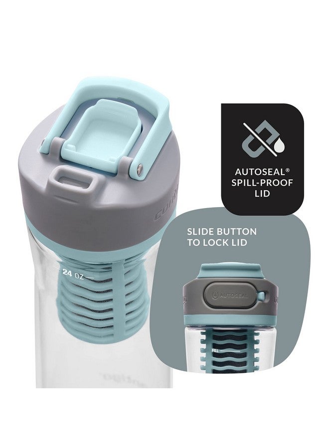 Contigo Clybourn Freeflow Filtration Water Bottle With Autoseal Spillproof Lid - Image 3