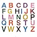 Aylifu 65cm Felt Letter Stickers 52 Pieces SelfAdhesive Foam Letters Felt Alphabet Stickers AZ for Decoration Arts and Crafts 8 Assorted Colors - Image 3
