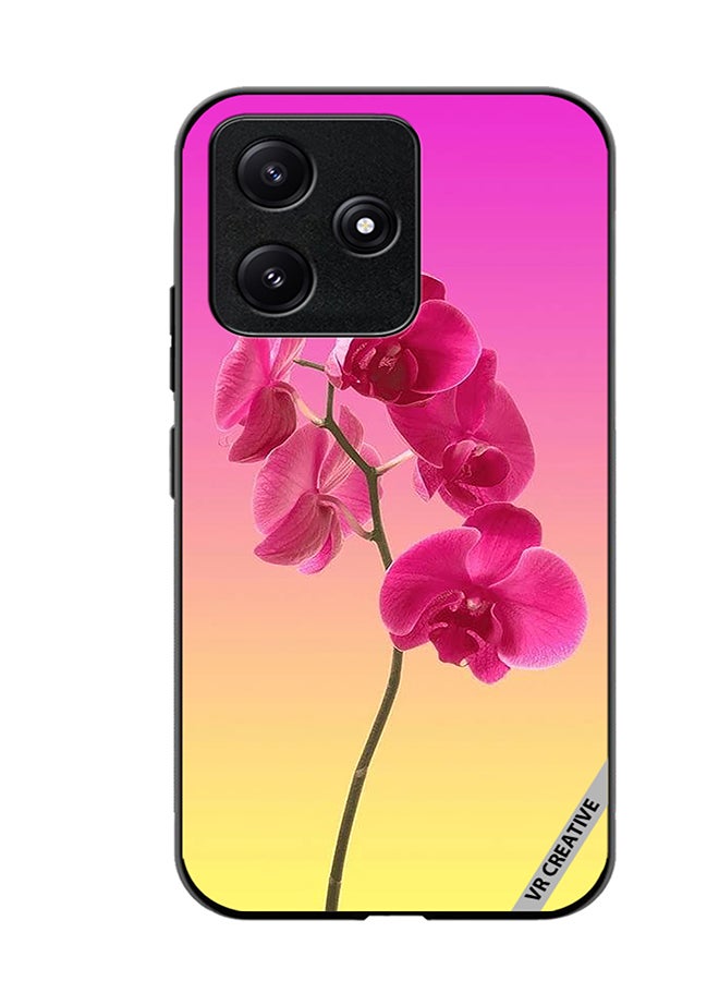 VR CREATIVE Protective Case Cover For Xiaomi Poco M6 Pro 5G Flower Design Multicolour - Image 1