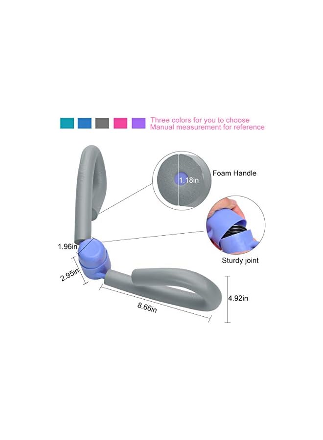 S-TOP Thigh Master Thigh Workout Exerciser Thigh Toner Thigh Trimmer Butt/Leg/Arm/Chest Toner, Bodybuilding Fitness Weight Loss Slimming Home Gym Trainer Equipment - Image 4