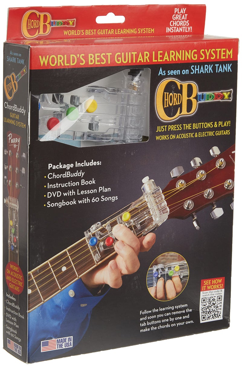 ChordBuddy Learning System: Includes Color-Coded Songbook, Instruction Book, DVD and ChordBuddy Device! - Image 1