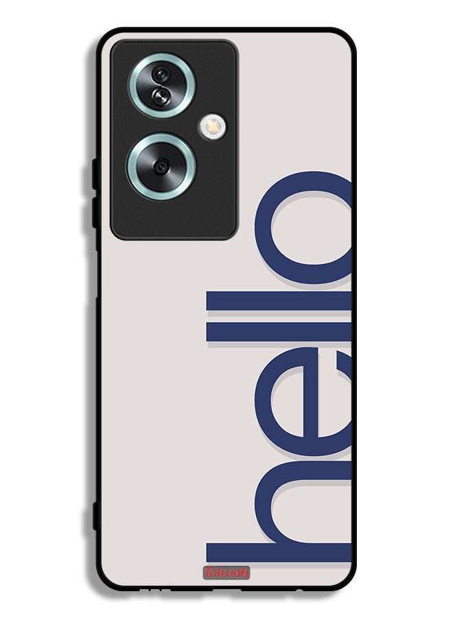 Tolwak Oppo A79 Protective Case Cover Hello - Image 1