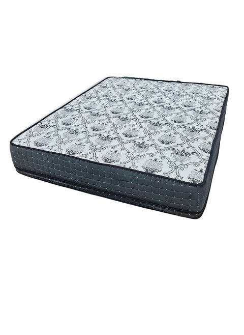 Multi-layer bed mattress with high-density foam texture, comfortable mattress with two-layer system, high-density memory foam filling and soft microfiber mattress fabric (size 200X180X30)