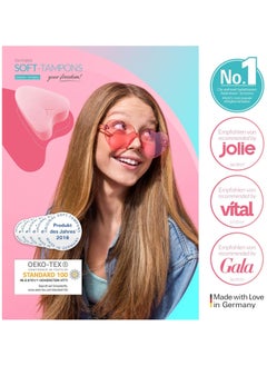 Joy Division Soft-Tampons Mini I 3 Pieces I Threadless tampons for Sports, Swimming & spa I Menstrual sponges Ultra Soft I Easy Insertion & Removal I Soft Tampon Without Thread  - Image 4