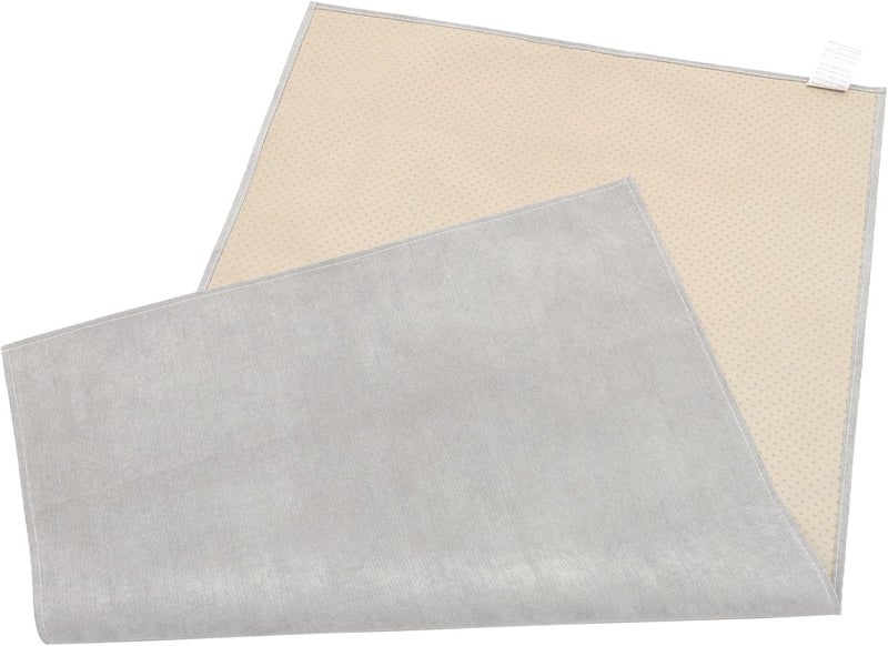 غطاء واقي مقاوم للماء للأريكة، مقاس 70x120 سم، غير لاصق، مضاد للخدوش، مناسب للحيوانات الأليفة، قابل لإعادة الاستخدام، بتصميم عصري وبسيط، لأغطية الأثاث في جميع الفصول، باللون الرمادي. - Image 1