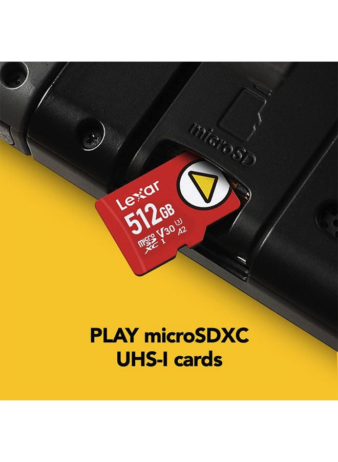 Lexar PLAY 512GB UHS-II-Memory Card, Up To 160MB/s Read, Compatible-with Nintendo, Portable Gaming Devices, Smartphones and Tablets - Image 5