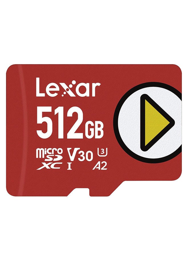 Lexar PLAY 512GB UHS-II-Memory Card, Up To 160MB/s Read, Compatible-with Nintendo, Portable Gaming Devices, Smartphones and Tablets - Image 1