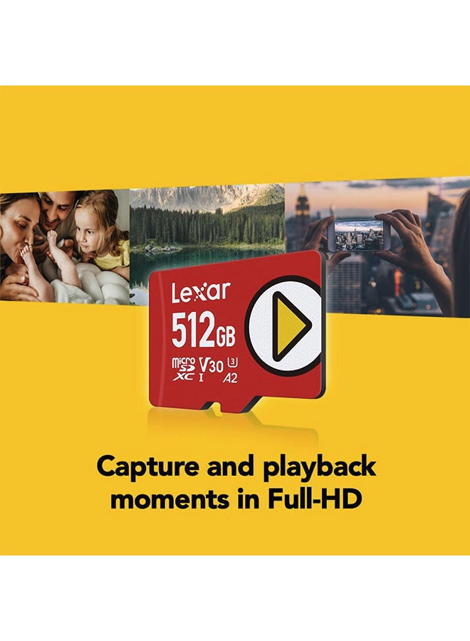 Lexar PLAY 512GB UHS-II-Memory Card, Up To 160MB/s Read, Compatible-with Nintendo, Portable Gaming Devices, Smartphones and Tablets - Image 4