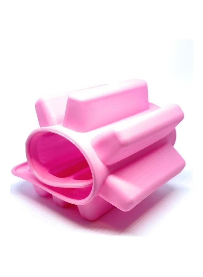 قالب مكعبات ثلج سيليكون متعدد الألوان بـ 10 شبكات - Image 3