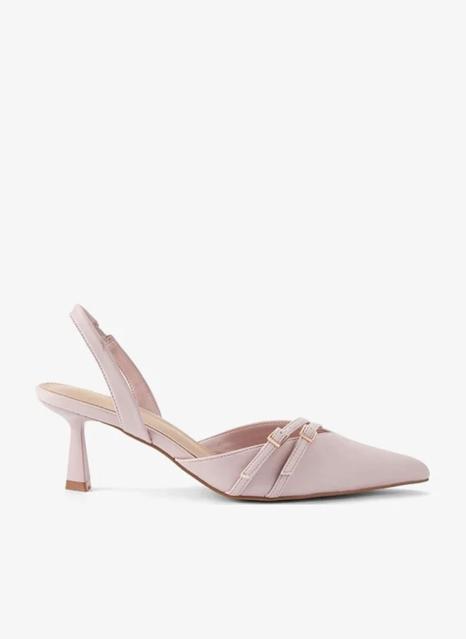Flora Bella By Shoexpress Flora Bella Women Buckle Accent Slingback Shoes