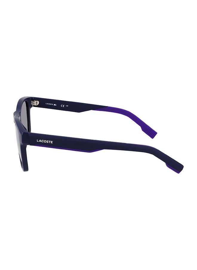 LACOSTE - Men's UV Protection Rectangular Sunglasses - L6018S-424-5320 - Lens Size: 53 Mm - Image 1