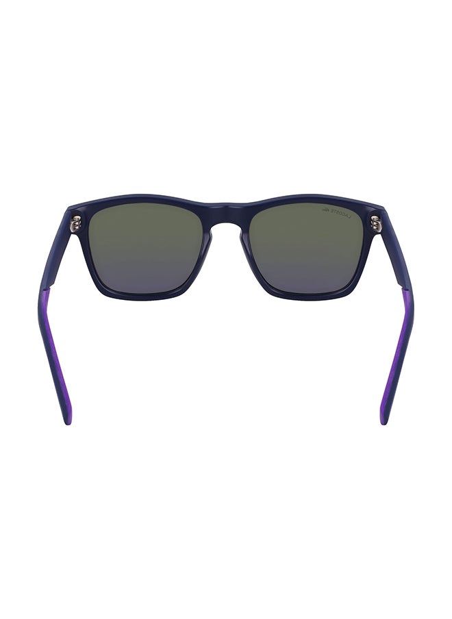 LACOSTE - Men's UV Protection Rectangular Sunglasses - L6018S-424-5320 - Lens Size: 53 Mm - Image 1