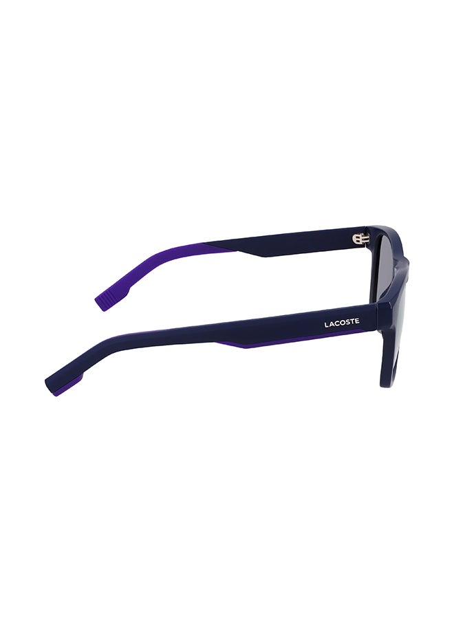 LACOSTE - Men's UV Protection Rectangular Sunglasses - L6018S-424-5320 - Lens Size: 53 Mm - Image 1