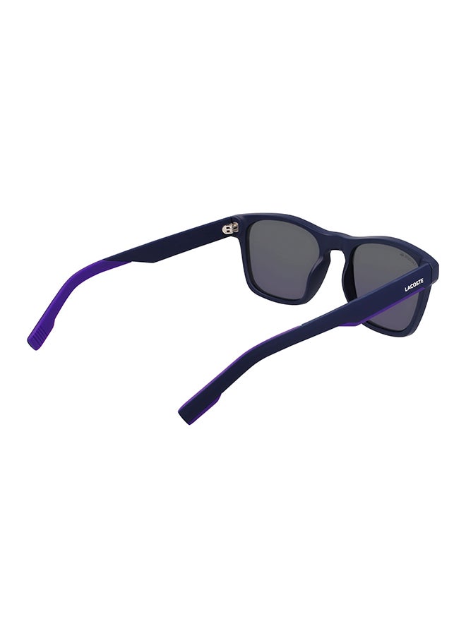 LACOSTE - Men's UV Protection Rectangular Sunglasses - L6018S-424-5320 - Lens Size: 53 Mm - Image 1