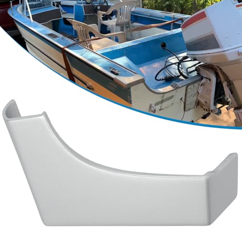 WIKIBB Transom End Cap Bracket Corner Guard Protector for Starcraft Boat Starboard Boat Transom End Cap for Older Starchief Chieftain Jet More Models Left Resin - Image 1