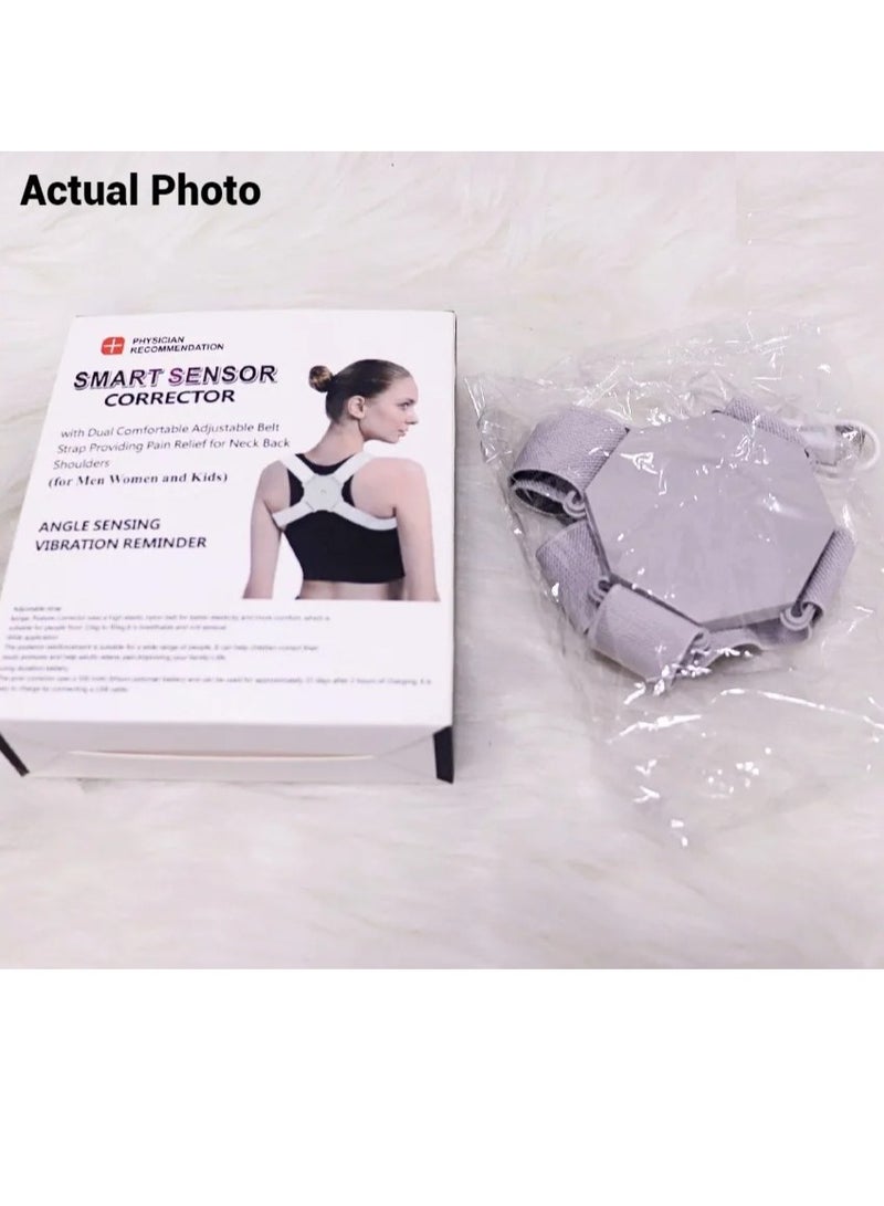 DubaiGallery Smart Posture Corrector for Adults and Kids, Sensor Posture Corrector, Intelligent Posture Reminder, Vibrate to Improve Posture, Slouch Humpback Brace for Women and Men, Comfortable Breathable - Image 4