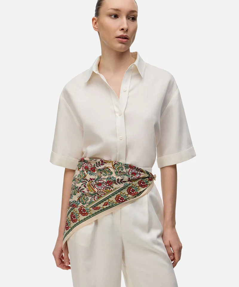 ابيكول Printed Scarf