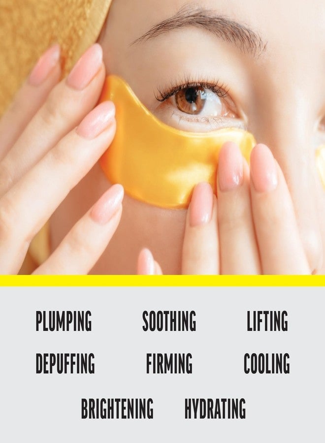 ZEST Under Eye Mask w/Collagen & Hyaluronic Acid - Gel Patches Brighten & Reduce Puffy Eyes, Dark Circles, Wrinkles, Undereye Bags - Bridesmaids & Birthday Gift for Women (24 Pairs, Gold) - Image 5