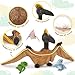 MaoGoLan 4 Pcs Pterodactyl Stuffed Animal with 3 Babies Inside Belly 37 inch Pterodactyl Plush for Kids Giant Dinosaur Toy Dino Squad Party Favors Decorations Christmas - Image 4