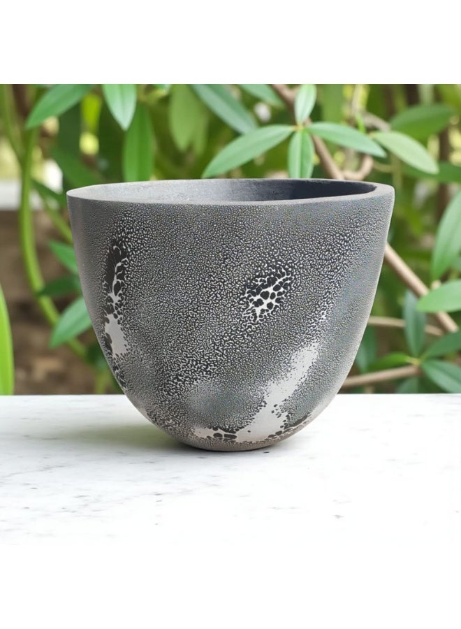 color zone pottery Indoor and outdoor balcony pots. Durable and strong structure, ideal for your large plants. Prevents discoloration and cracking caused by exposure to sunlight. Fiber - Image 2