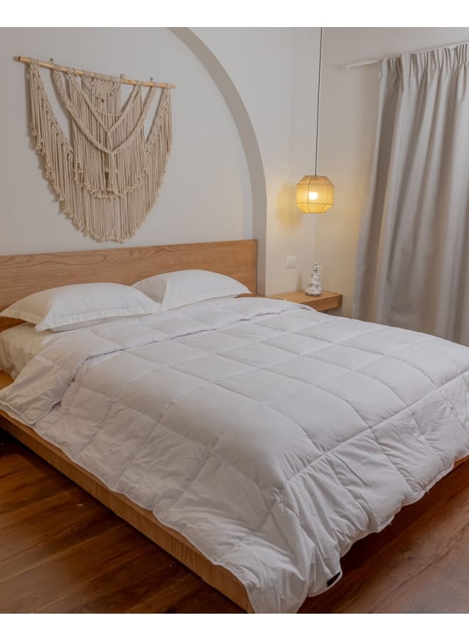 ب كومفورت  لحاف بديل ريش نعام صيفي كثافة 200 جم/م2 - Image 2