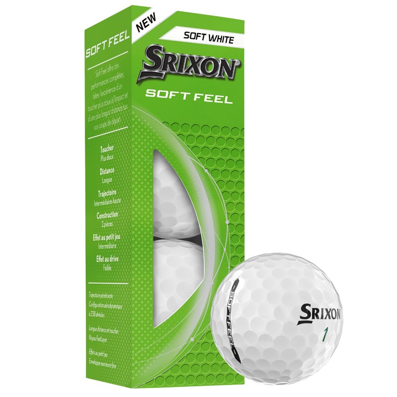 Srixon Soft Feel Golf Balls, Soft Feel 14, White - Image 4