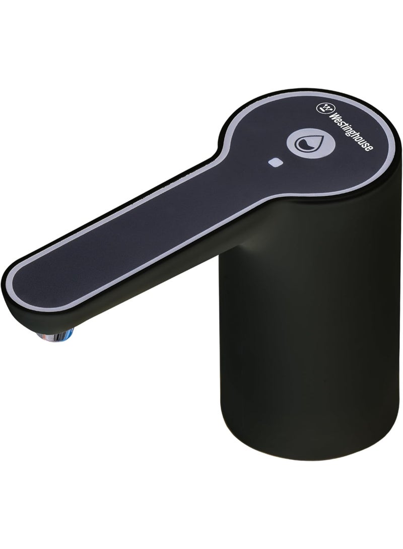 Westinghouse USB Rechargeable Water Pump Dispenser – Crane Style | Easy Touch Button Operation | LED Light for Night Use | Perfect for Home and Travel - Image 1