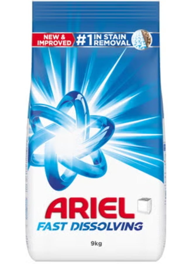 Fast Dissolving Laundry Detergent Powder 9kg