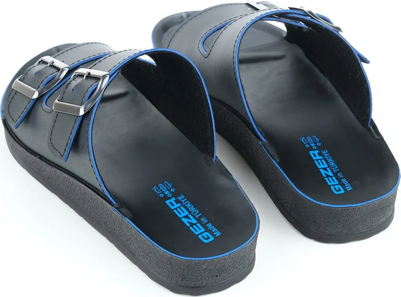 Gezer Summer Men's Two Buckle Adjustable Slippers
