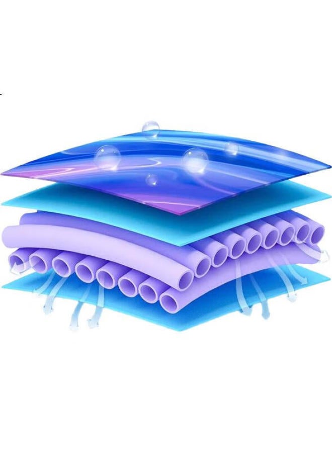 Pack All Fitness Running Yoga Sweat-Absorbing Quick-Drying Towel, Fashionable Sports Cooling Sweat-Wiping Cold Sensation Towel, 100*30Cm - Image 3