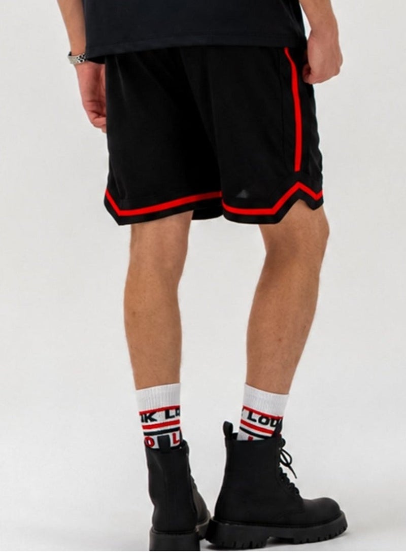 LOUKLAD Louk•Lad | Black Athletic Shorts | Authentic City Collection - Image 2