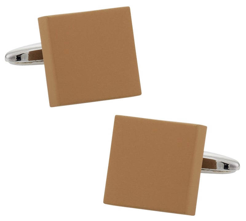 Cuff-Daddy Brown Cufflinks with Presentation Box - Image 1