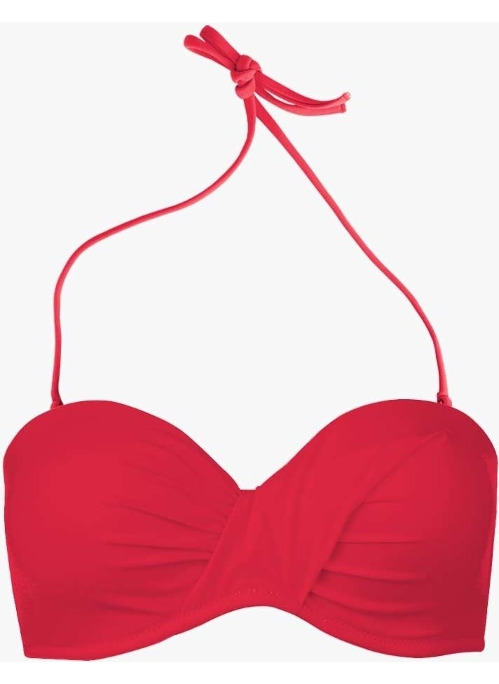 Ayyıldız 63549 Red Strapless Bikini Top  - Image 3