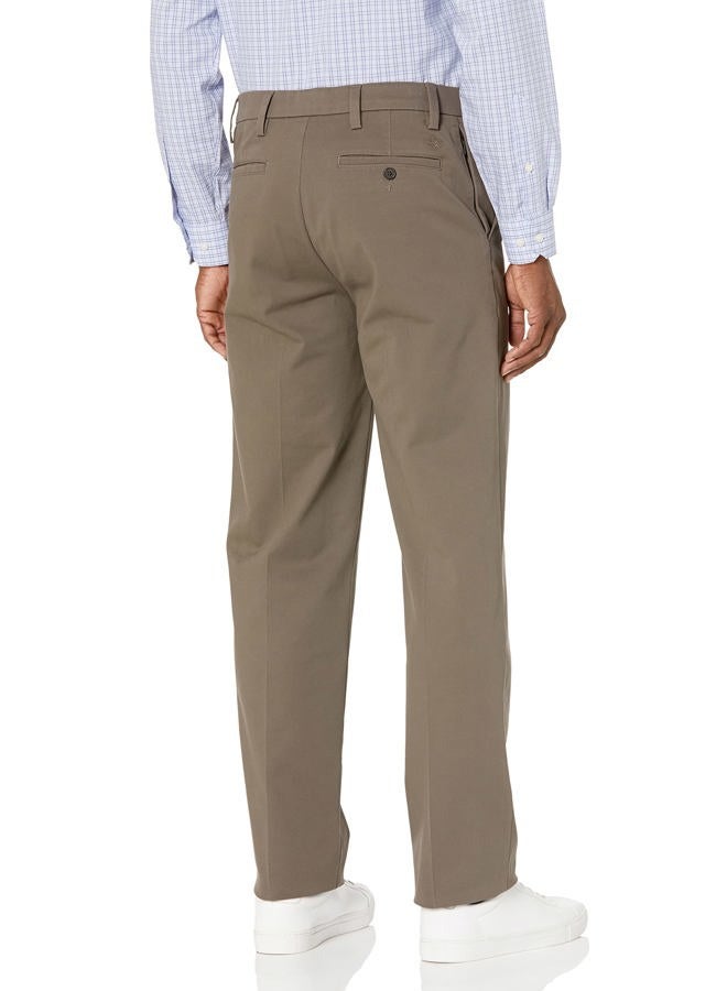 DOCKERS Classic Fit Workday Khaki Smart 360 Flex Pants Men's, Dark Pebble, 36W / 30L - Image 2
