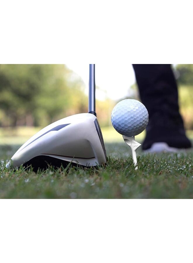 10 قطع من أوتاد الجولف، أوتاد جولف بلاستيكية متينة مصممة لتعزيز مسافة الضربة ودقة ملحقات الجولف وتقليل دوران الكرة ومساعدة تدريب التأرجح - Image 3