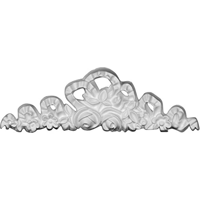 ONL08X03X01VI 7 3/4" W X 2 H X 5/8" P VICEROY ONLAY, FACTORY PRIMED WHITE - Image 1