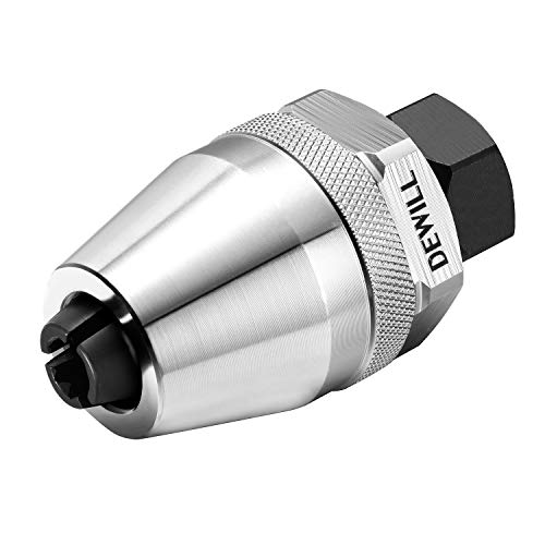 DEWILL Broken Bolt Remover, Stud Extractor Tool to Locks and Removes 1/4-Inch to 1/2-Inch Rounded Studs, Hexagonal Flat - Suitable for Rust, Painted, Damaged Waste Bolts - Image 1