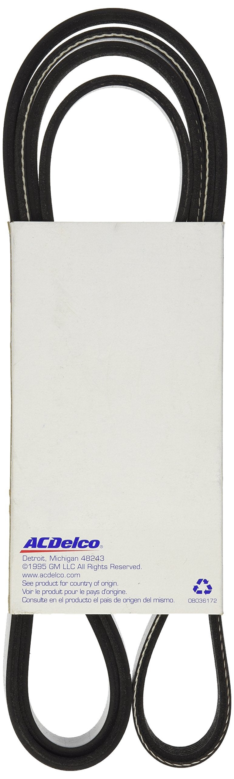 ACDelco GM Original Equipment 12637202 V-Ribbed Serpentine Belt - Image 2