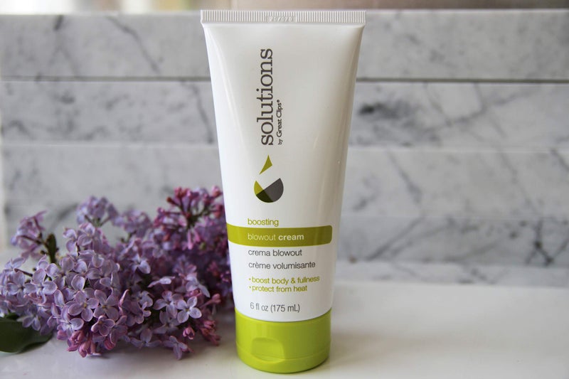 GREAT CLIPS Solutions Boosting Blowout Cream, 6oz | Boosts Body & Fullness |Perfect Blow Dry Prep Hair Product | Extends your Blowout - Image 2