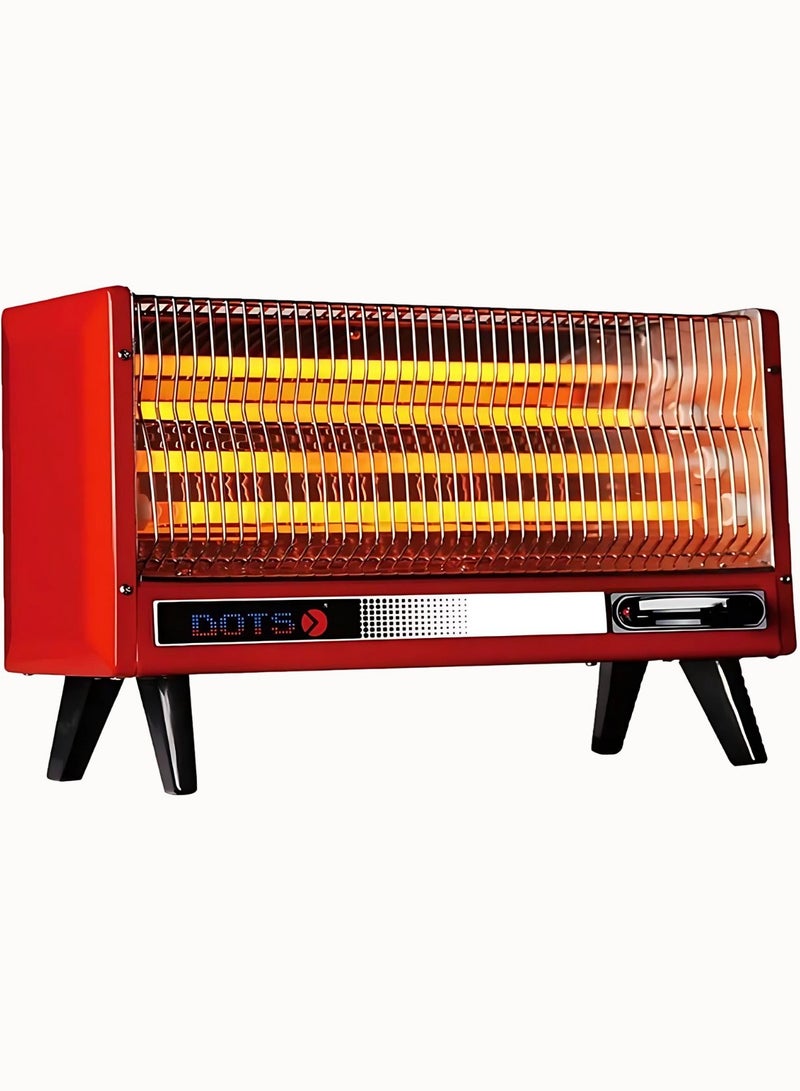 دوتس مدفأة كهربائية بقوة 2400 واط – مدفأة عالية الأداء محمولة مع ميزات أمان متقدمة، إعدادات حرارة قابلة للتعديل، تشغيل هادئ، وكفاءة في استهلاك الطاقة للمنازل والمكاتب - Image 1