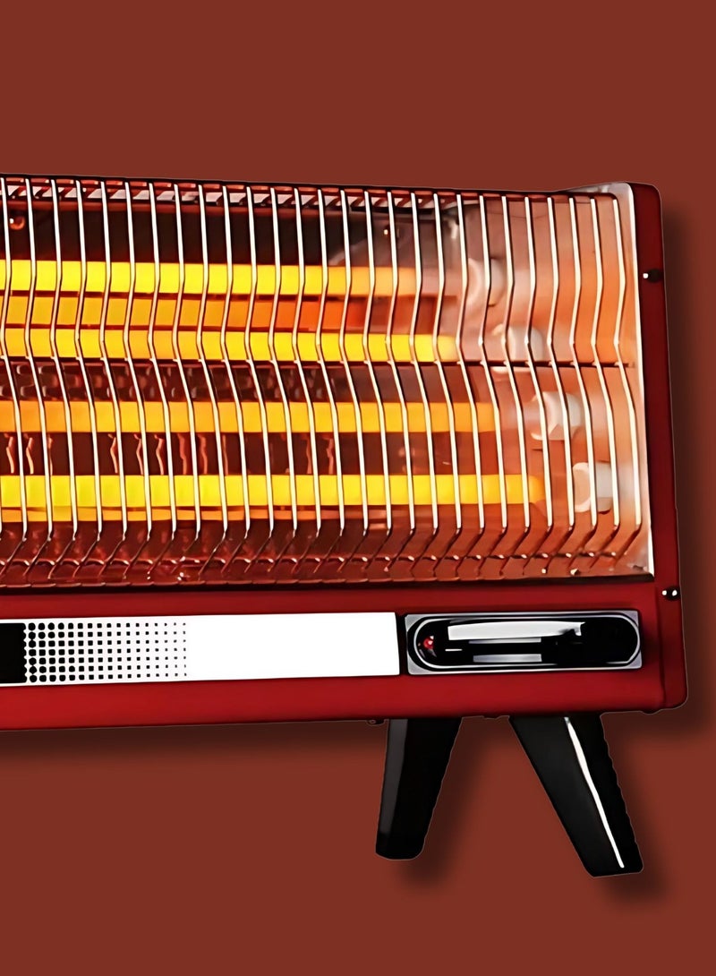 دوتس مدفأة كهربائية بقوة 2400 واط – مدفأة عالية الأداء محمولة مع ميزات أمان متقدمة، إعدادات حرارة قابلة للتعديل، تشغيل هادئ، وكفاءة في استهلاك الطاقة للمنازل والمكاتب - Image 3