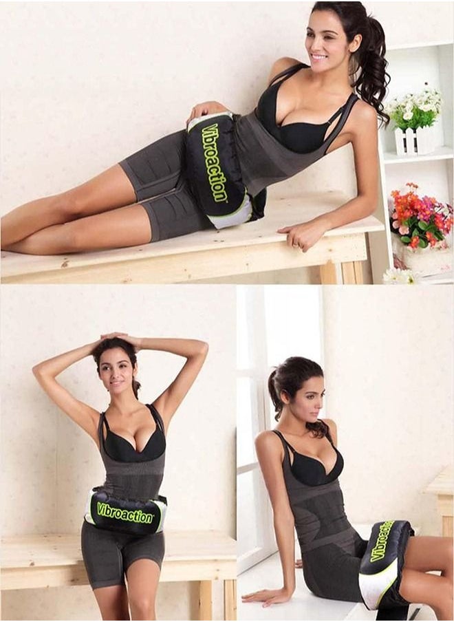 Vibroaction - Electric Abdomen Massager,  Slimming Massage, Belt Vibroaction, Belt Shape body Massager Abdominal Muscle Trainer, Relieve muscle fatigue - Image 1